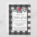 Search for plaid christmas invitations Country