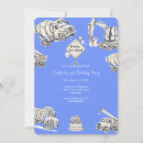 Search for crane birthday invitations Digger