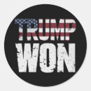 Search for won stickers Election