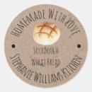 Search for homemade bread stickers Loaf of bread