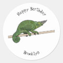 Search for cartoon chameleon stickers Lizard