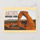Search for arches national park postcards America