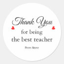 Search for teachers thank you stickers Cute