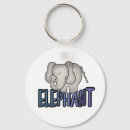 Search for cute zoo animals key rings Elephant