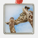 Search for giraffes christmas tree decorations Illustration