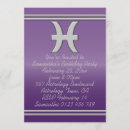 Search for pisces invitations Zodiac