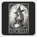Search for vintage tarot stickers Witch