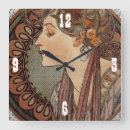 Search for vintage woman clocks Nouveau
