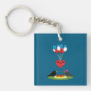 Search for valentine hearts key rings Red heart