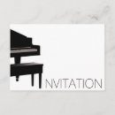 Search for piano concert invitations Modern