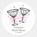 Search for pink champagne stickers Champagne bridal shower