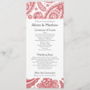 Search for indian wedding programmes Floral