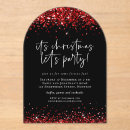 Search for red and black party invitations Elegant