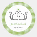 Search for tartan wedding stickers Green