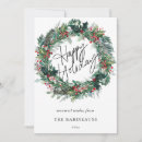 Search for watercolor wreath christmas cards Gold