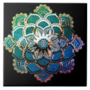 Search for colourful mandala tiles Yellow