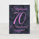 Search for turning 70 birthday cards For her