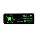 Search for starburst return address labels Retro