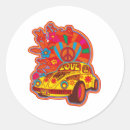 Search for groovy flower stickers 70s