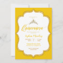 Search for yellow quinceanera invitations Birthday