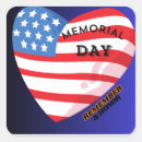 Search for memorial day stickers Military