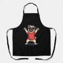 Search for funny pug aprons Wolf
