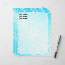 Search for snowflake business stationery Background
