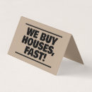 Search for buy house business cards Real estate