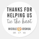 Search for tie the knot stickers Elegant