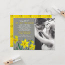 Search for daffodil save the dates Yellow