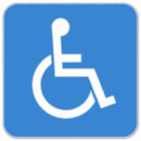 Search for disabled sign stickers Symbol