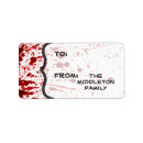Search for horror return address labels Gothic