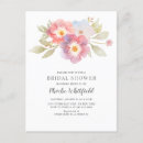 Search for watercolor bridal shower invitations Rustic