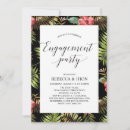 Search for modern floral engagement party invitations Engaged