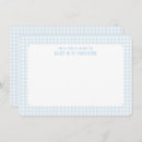 Search for baby note cards Plaid