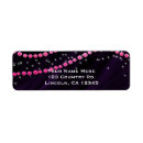 Search for pink diamonds return address labels Chic