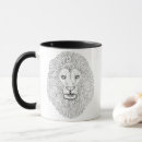 Search for lion head mugs Zodiac