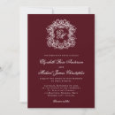 Search for deep wine red invitations For her