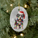 Search for miniature schnauzer christmas decor Funny