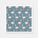 Search for christmas flamingo napkins Tropical