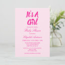 Search for heart baby girl shower invitations February
