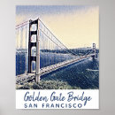Search for bridges art Golden gate bridge