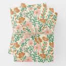 Search for botanical wrapping paper Vintage