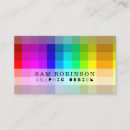 Search for colourful rainbow business cards Cool