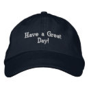 Search for message hats Embroidered