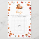 Search for pumpkin bingo Baby shower bingo