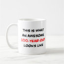 Search for 100 year old mugs Birthday