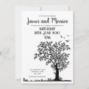 Search for white birds invitations Simple