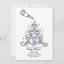 Search for diamond bridal shower invitations Champagne