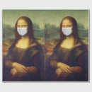 Search for famous painting wrapping paper Leonardo da vinci